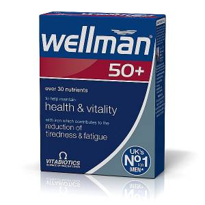 Vitabiotics WELLMAN 50+ 30tabs