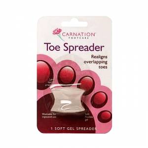 Carnation  Toe Spreader 1 Soft Gel