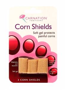 Carnation Corn Shields Προστατευτικά Δακτύλων 3 τεμάχια