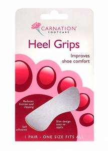 Carnation Heel Grips 2τμχ αυτοκόλλητα προστατευτικά παπουτσιού