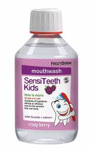 Frezyderm SensiTeeth Kids Mouthwash Στοματικό Διάλυμα 250ml