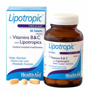 Health Aid Lipotropic B & C 60 tabs Λιποδιαλύτες