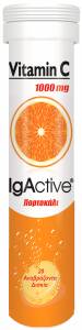 IgActive Vitamin C 1000mg 20 Αναβράζοντα Δισκία