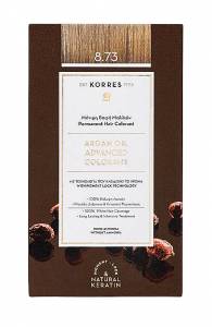Korres Argan Oil Advanced Color 8.73 Χρυσή Καραμέλα