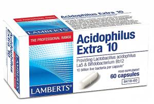 Lamberts Acidophilus Extra 10 Προβιοτικά 60 κάψουλες