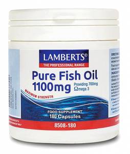 Lamberts Maximum Strength Pure Fish Oil 1100mg 180 κάψουλες