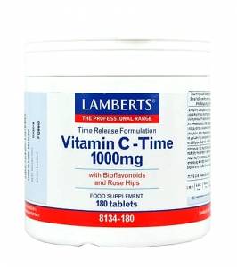 Lamberts Vitamin C Time Release 1000mg 180tabs