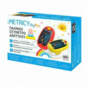 Metricy OxyMini Παλμικό Οξύμετρο Δακτύλου για παιδιά