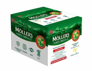 Moller's Forte Μουρουνέλαιο Omega-3 150caps