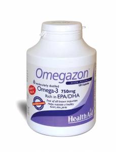 Health Aid Omegazon 750mg Family Pack 120 caps