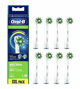 Oral-B Ανταλλακτικές Κεφαλές Cross Action Clean Maximizer 8τμχ
