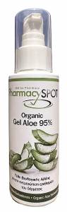 PharmacySpot Organic Aloe 95% Gel 100ml