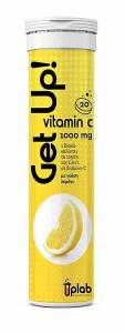 Uplab Get Up Vitamin C 1000mg 20 αναβράζοντα δισκία Λεμόνι