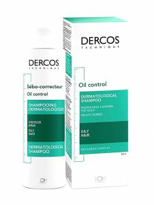 Vichy Dercos Oil correct Σαμπουάν Για Λιπαρά Μαλλιά 200ml