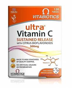 Vitabiotics Ultra Vitamin C Sustained Release 500mg 60 κάψουλες