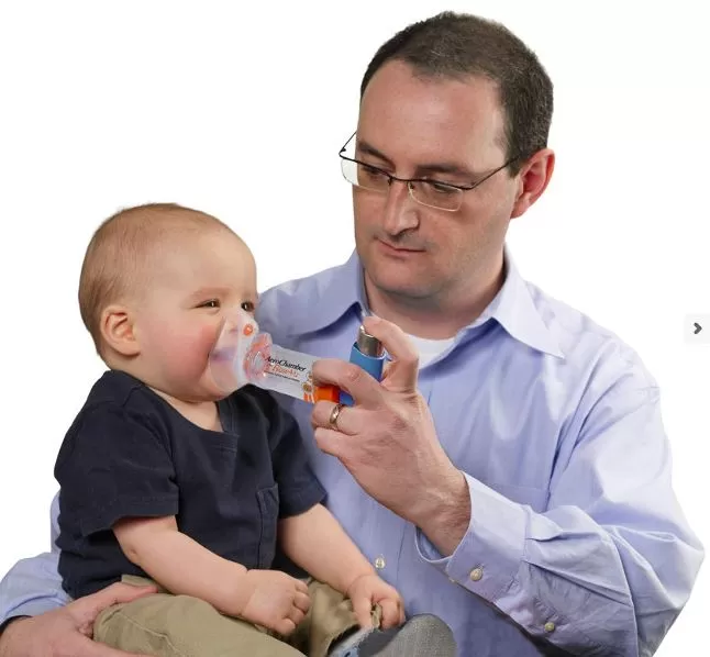 Aerochamber Plus Αεροθάλαμος εισπνεόμενων φαρμάκων Βρεφικός