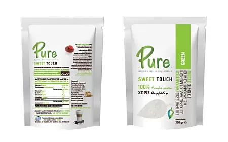 Pure Sweet Touch Green Stevia 200gr Στέβια σε σκόνη