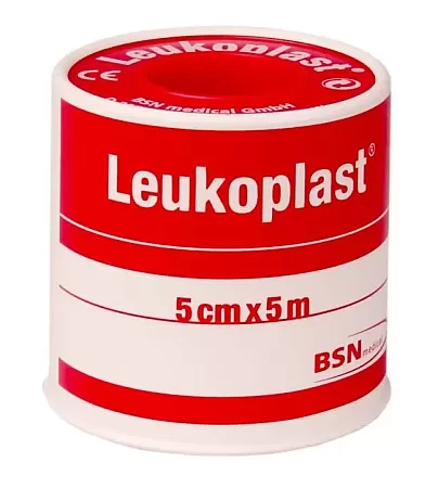 Αυτοκόλλητη ταινία στερέωσης Leukoplast 5cm X 5m