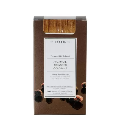 Korres Argan Oil Advanced Colorant 7.3 Ξανθό Μελί
