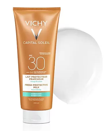 Vichy Ideal Soleil Γαλάκτωμα SPF30 300ml Πρόσωπο και Σώμα