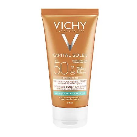Vichy Ideal Soleil Αντιηλιακή Dry Touch με Χρώμα SPF50 50ml