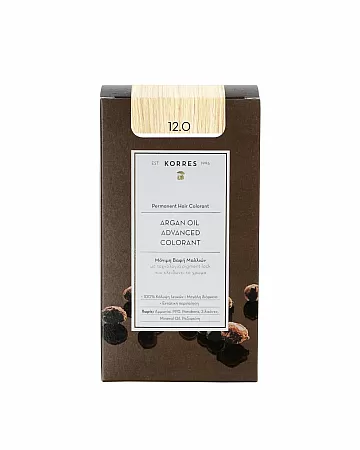 Korres Argan Oil Advanced Colorant 12.0 Ξανθό Special Blonde