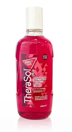 Therasol Plus Στοματικό Διάλυμα 500ml Κόκκινο