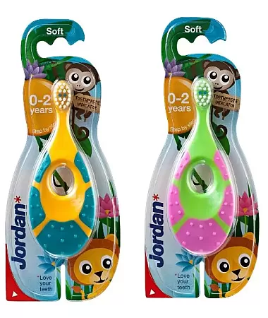Jordan Step by Step 1 Soft Βρεφική οδοντόβουρτσα 0-2 ετών