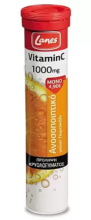 Lanes Vitamin C 1000mg 20 αναβράζοντα δισκία