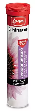 Lanes Echinacea με Βιταμίνη C 20 αναβράζοντα δισκία