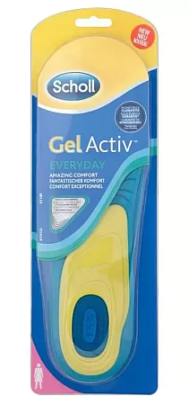 Scholl GelActiv Everyday γυναικείοι πάτοι (μέγεθος 35,5-40,5)