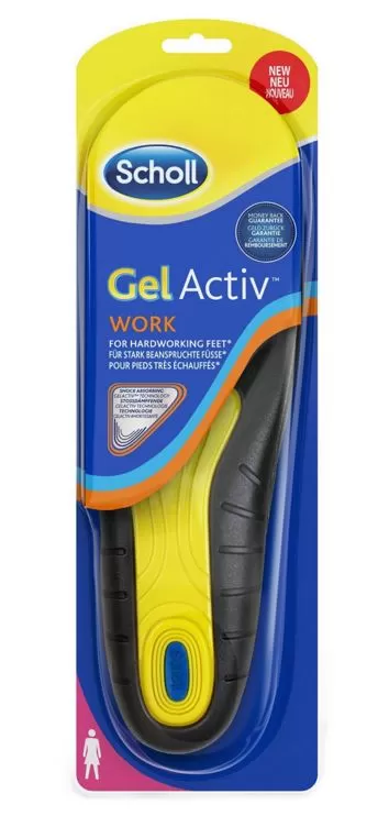 Scholl GelActiv Work γυναικείοι πάτοι (μέγεθος 37-42)