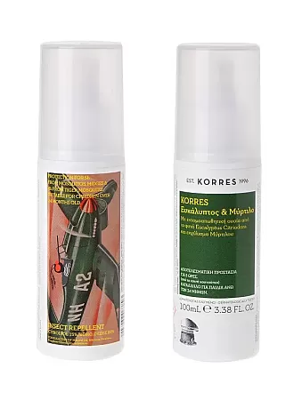 Korres Εντομοαπωθητικό Γαλάκτωμα Μύρτιλο & Ευκάλυπτος 100ml