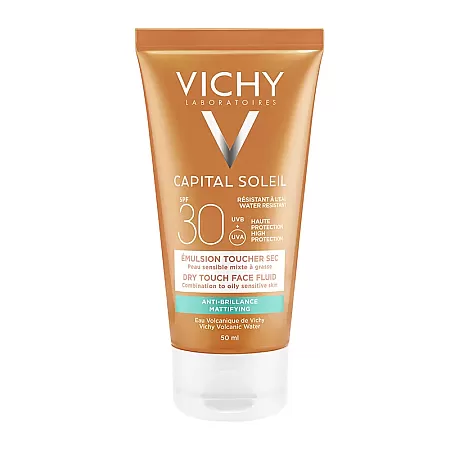 Vichy Ideal Soleil Αντιηλιακή Κρέμα Προσώπου Dry Touch SPF30 50ml