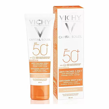 Vichy Ideal Soleil Anti Dark Spot 3 in 1 SPF50+ 50ml κατά των κηλίδων