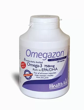Health Aid Omegazon 750mg Family Pack 120 caps