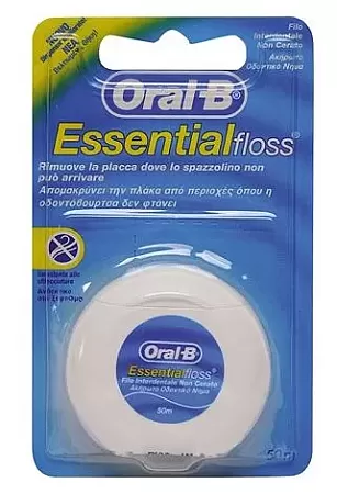 Oral-B Essential Floss οδοντικό νήμα ακήρωτο 50μ