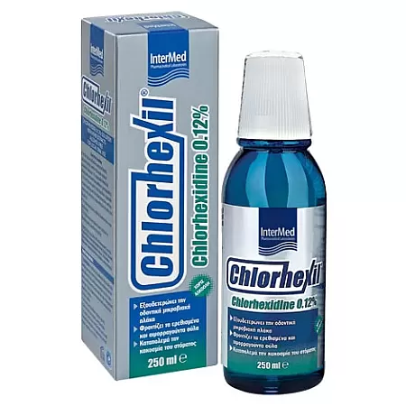 Chlorhexil Chlorhexidine 0.12% 250ml Στοματικό Διάλυμα Χλωρεξιδίνης