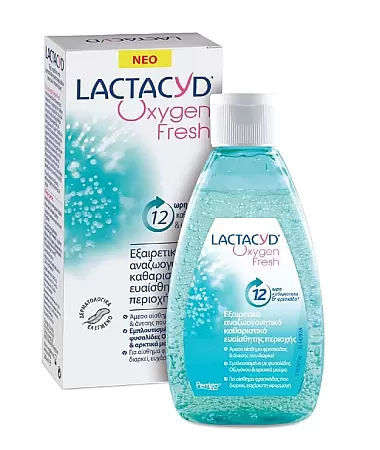 Lactacyd Oxygen Fresh Καθαριστικό Ευαίσθητης Περιοχής 200ml