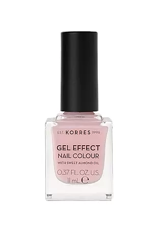 Korres Gel Effect Nail Colour Βερνίκι Νυχιών 05 Candy Pink 11ml