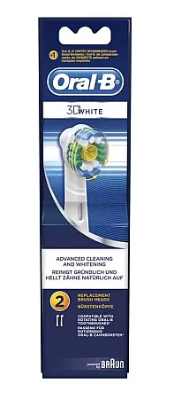 Oral-B 3D White Ανταλλακτικά Βουρτσάκια 2τεμ