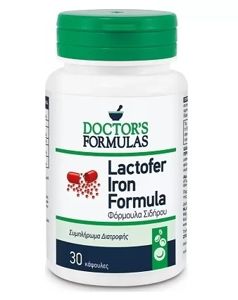 Doctor's Formulas Lactofer Iron Formula Φόρμουλα Σιδήρου 30caps