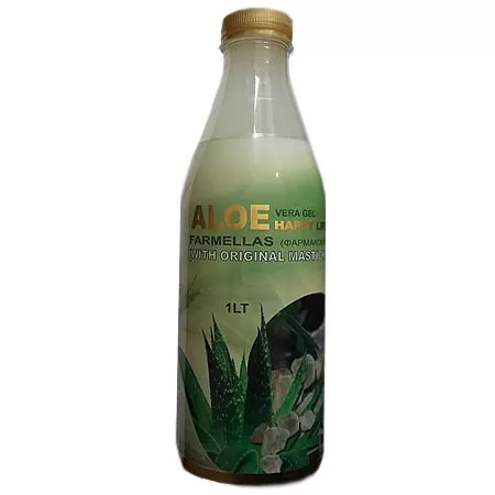 Medichrom Aloe Vera Gel Happy Life 1lt με Μαστίχα Χίου