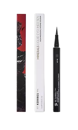 Korres Liquid Eyeliner Pen Black 01