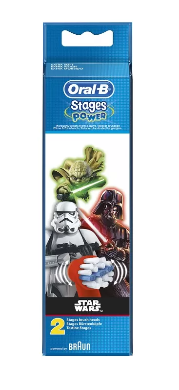 Oral-B Ανταλλακτικά για την παιδική οδοντόβουρτσα Star Wars 2τεμ