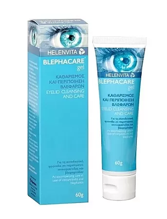 Helenvita Blephacare Gel Οφθαλμικό Τζελ 60g
