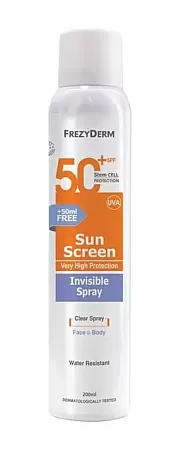 Frezyderm Screen Invisible Spray SPF50 200ml