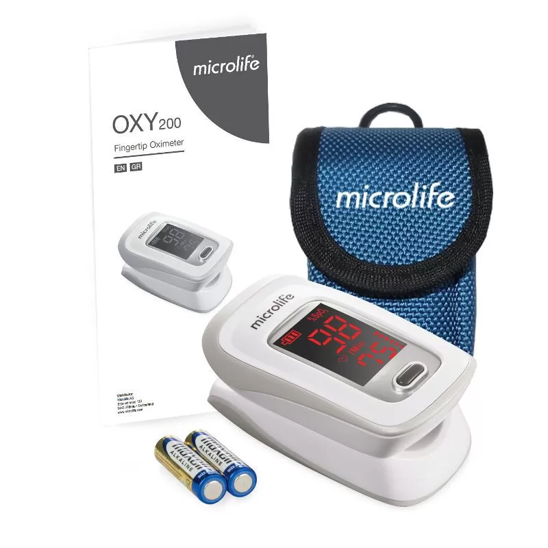 Microlife Oxy 200 Παλμικό Οξύμετρο Δακτύλου 1τμχ