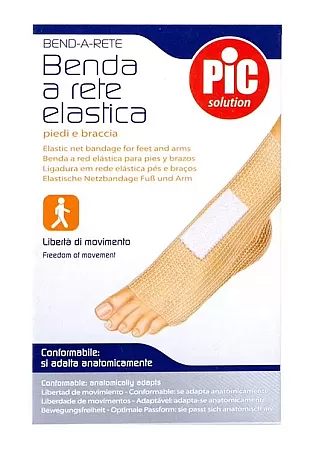 PIC Ελαστικός Δικτυωτός Επίδεσμος για το Πόδι και το Βραχίονα 1τμχ
