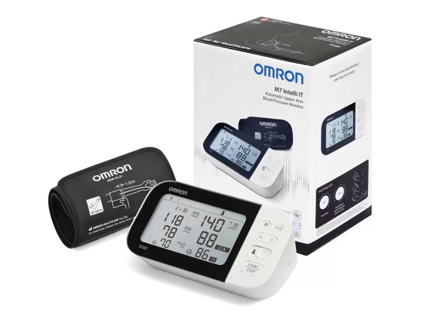 OMRON M7 Intelli IT Bluetooth (HEM-7361T-EBK) με 5 ΧΡΟΝΙΑ Εγγύηση